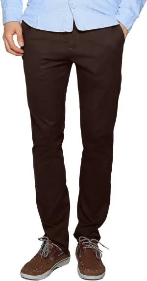 Match Men's Slim Tapered Stretchy Casual Pant