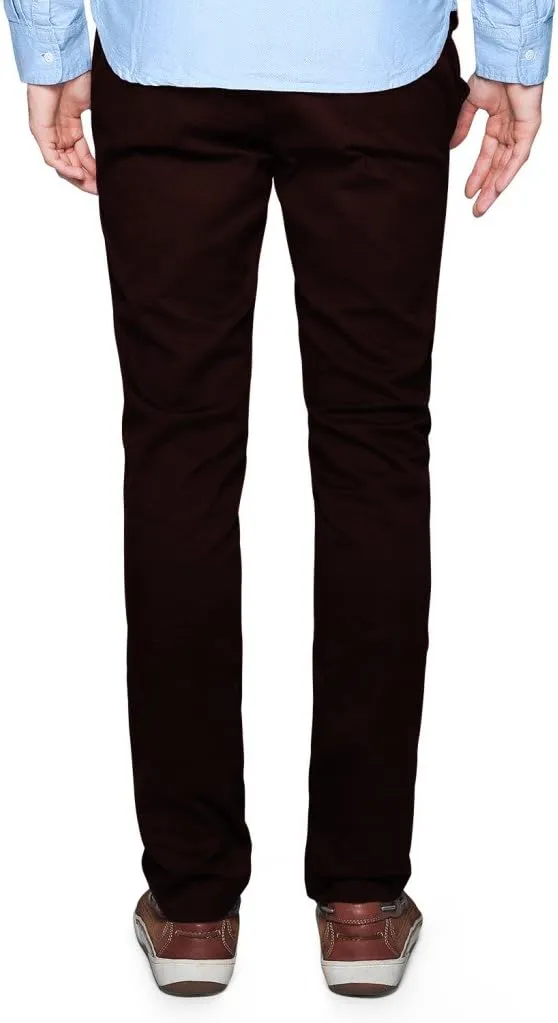 Match Men's Slim Tapered Stretchy Casual Pant