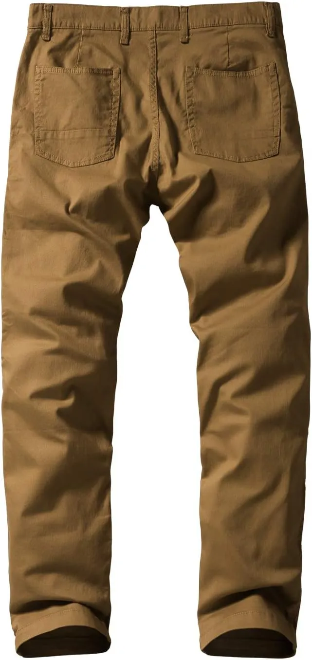 Match Men's Slim Tapered Stretchy Casual Pants #8105