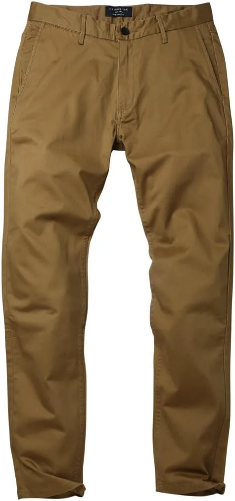Match Men's Slim Tapered Stretchy Casual Pants #8105