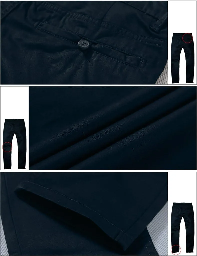 Match Men's Slim Tapered Stretchy Casual Pants