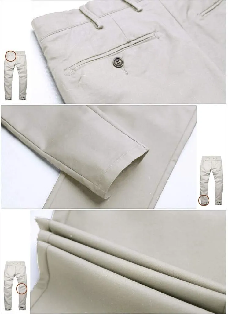 Match Men's Slim Tapered Stretchy Casual Pants