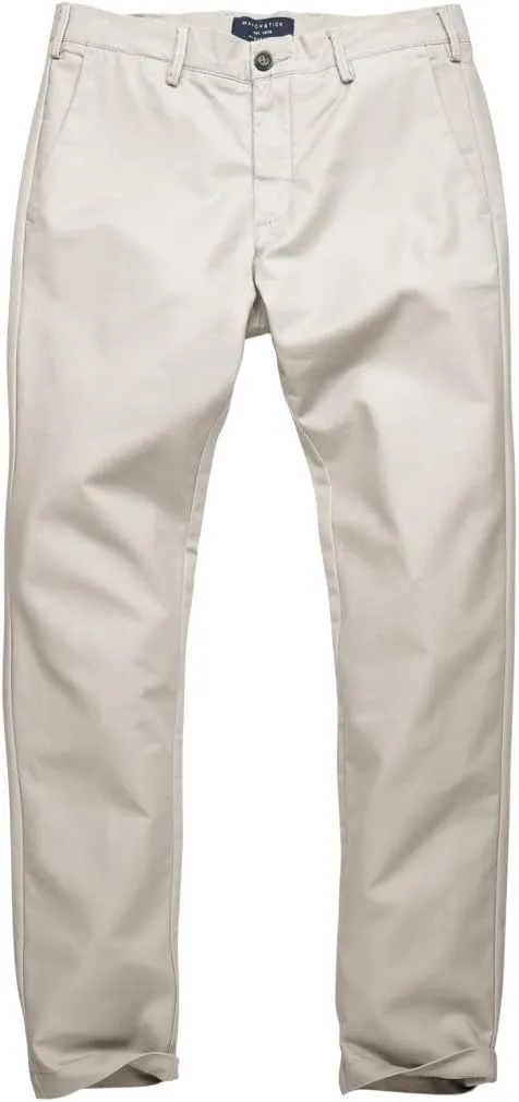 Match Men's Slim Tapered Stretchy Casual Pants