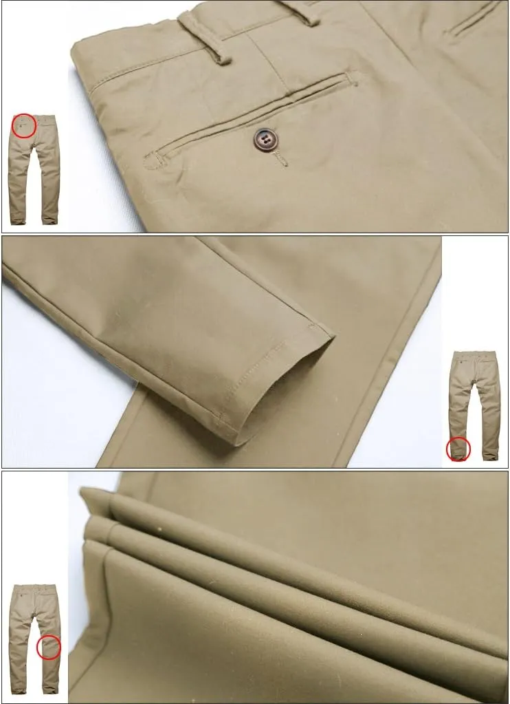 Match Men's Slim Tapered Stretchy Casual Pants