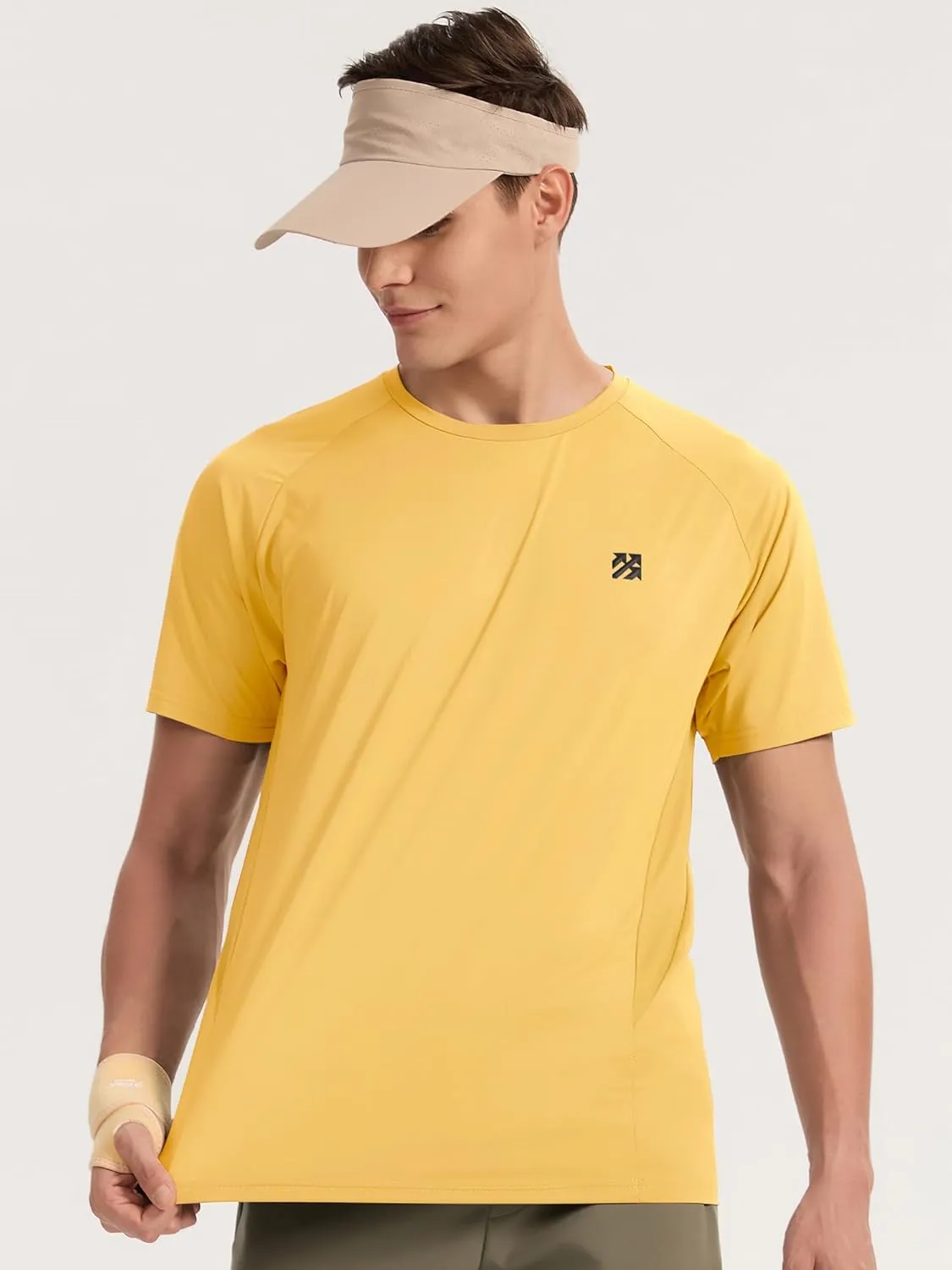 Moisture Wicking Soft Running Pickleball Workout Shirts for Men