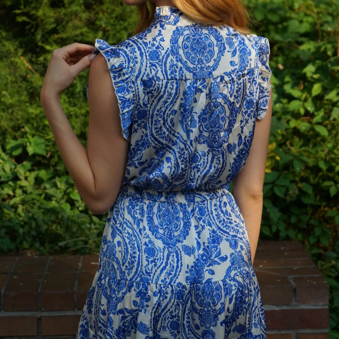 Olivia Paisley Maxi Dress