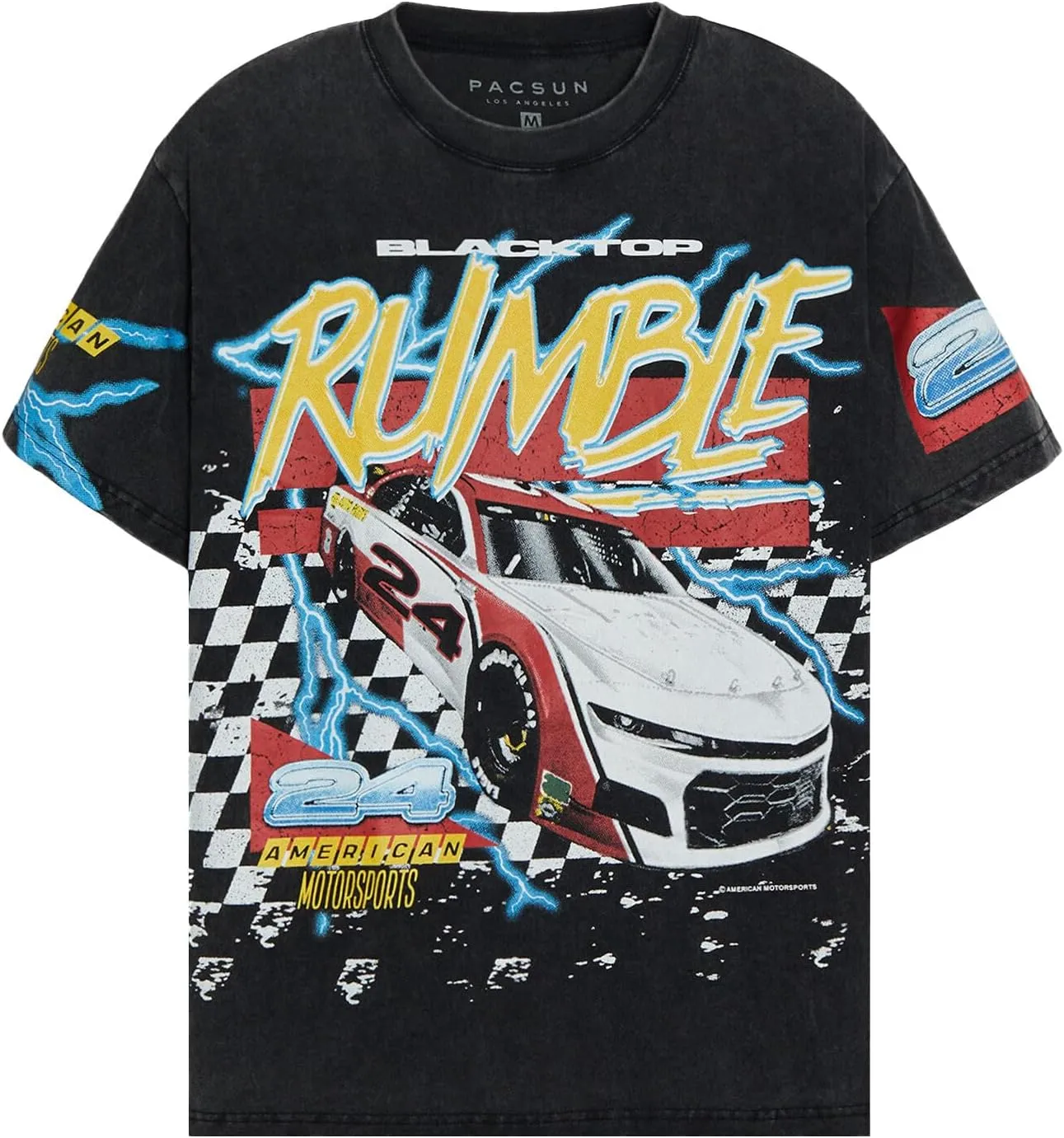 PacSun Men's Blacktop Rumble Oversized T-Shirt