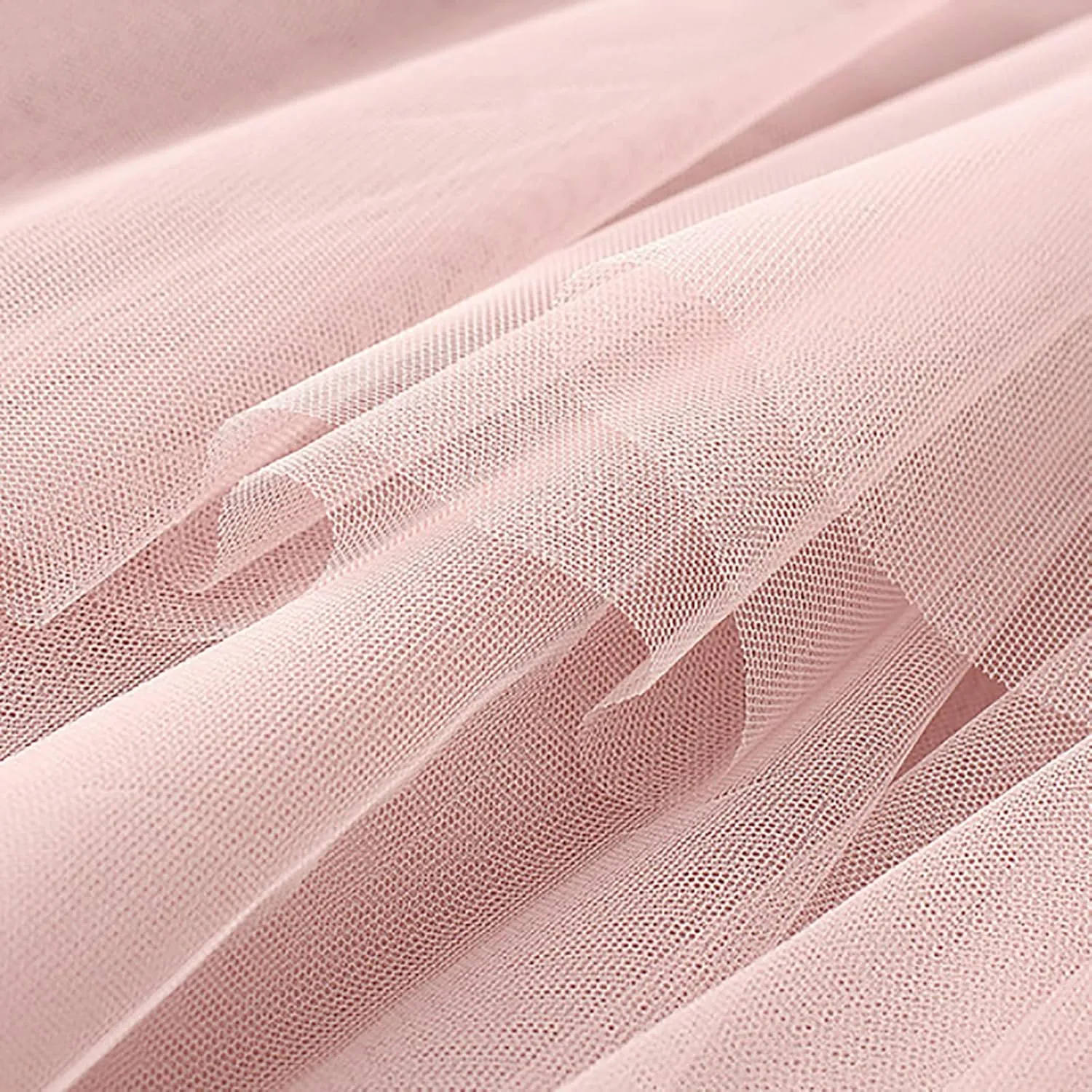Pleated Mesh Skirts for Women High Waisted Multi-Layer Long Maxi Skirt Flowy Cute Tulle Going Out Work Cake Skirts