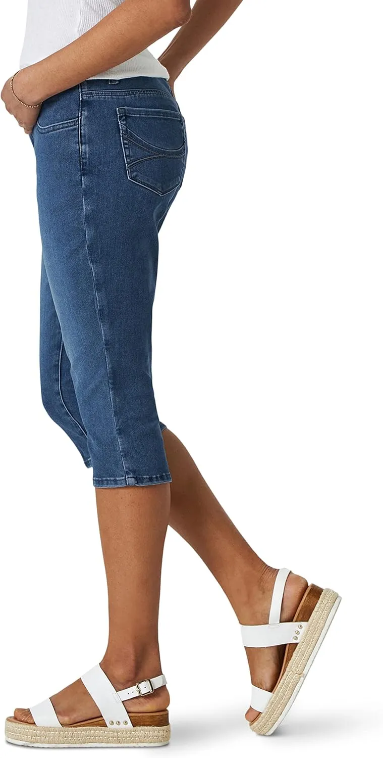 Riders by Lee Indigo Women's Ultra Soft Denim Capri