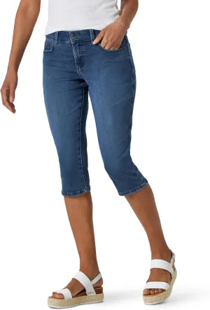 Riders by Lee Indigo Women's Ultra Soft Denim Capri
