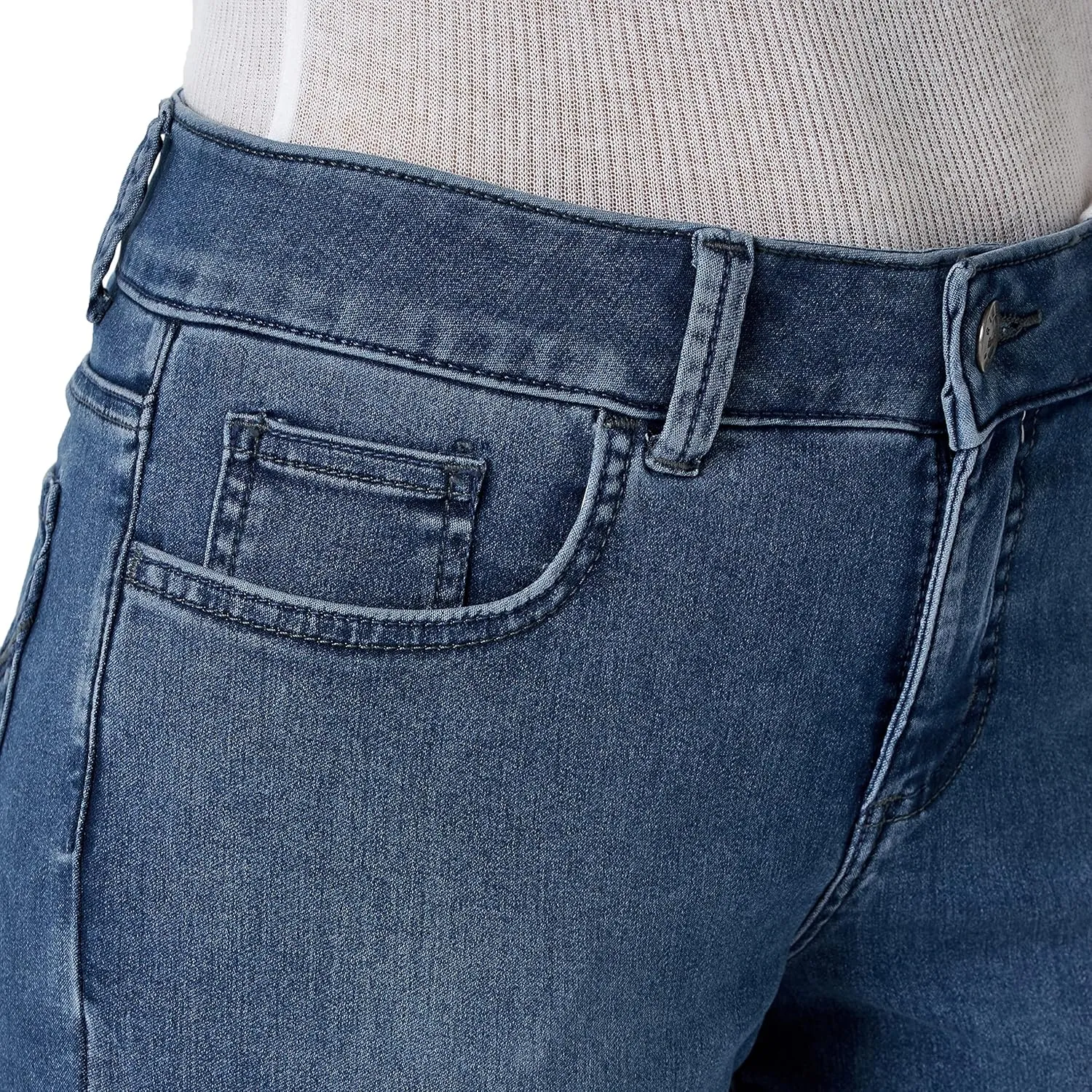 Riders by Lee Indigo Women's Ultra Soft Denim Capri