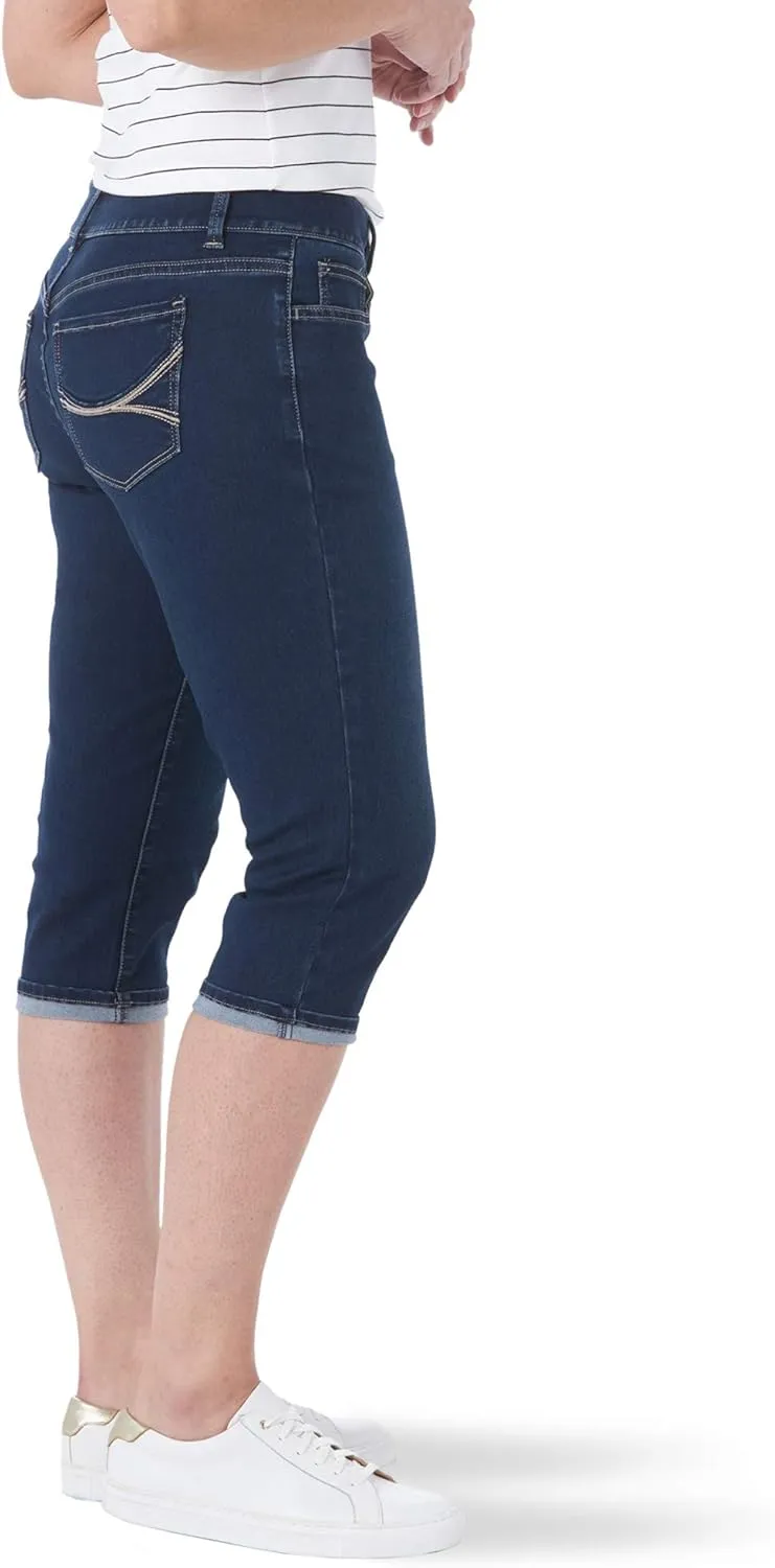Riders by Lee Indigo Women's Ultra Soft Denim Capri
