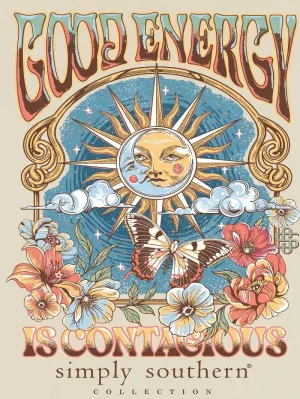 Simply Southern Good Energy is Contagious Women's T-Shirt