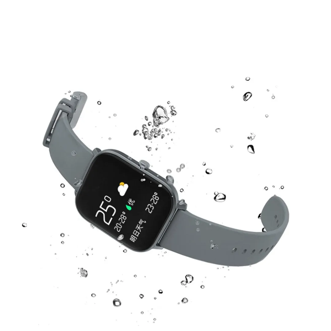 Smart Wrist Watch Premium Waterproof Fitness Heart Rate Monitor Tracker P8 - Grey