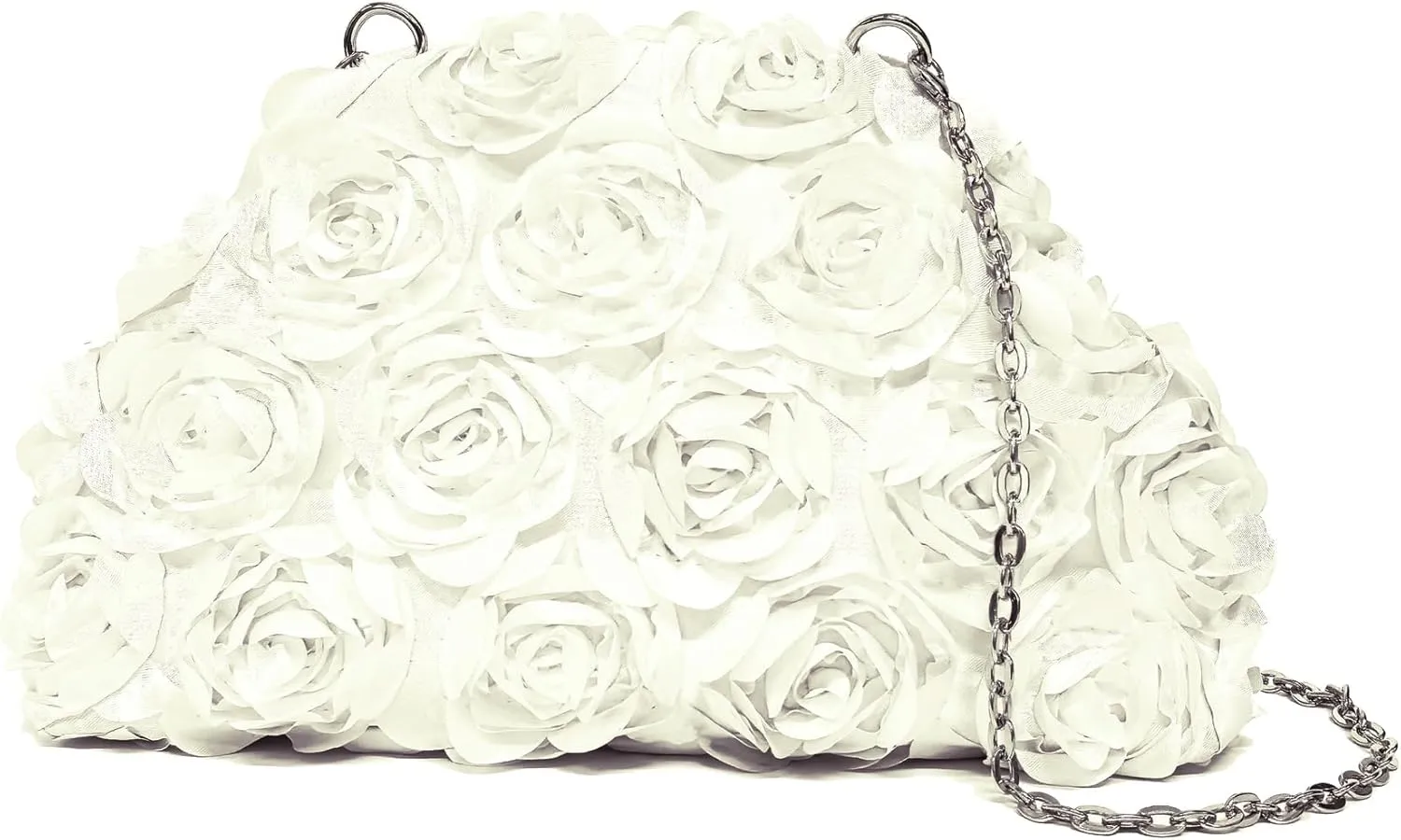 Trendy 3D Floral Clutch Purses for Women Wedding Flower Evening Handbag Party Prom Handbags Crossbody Bag 2025