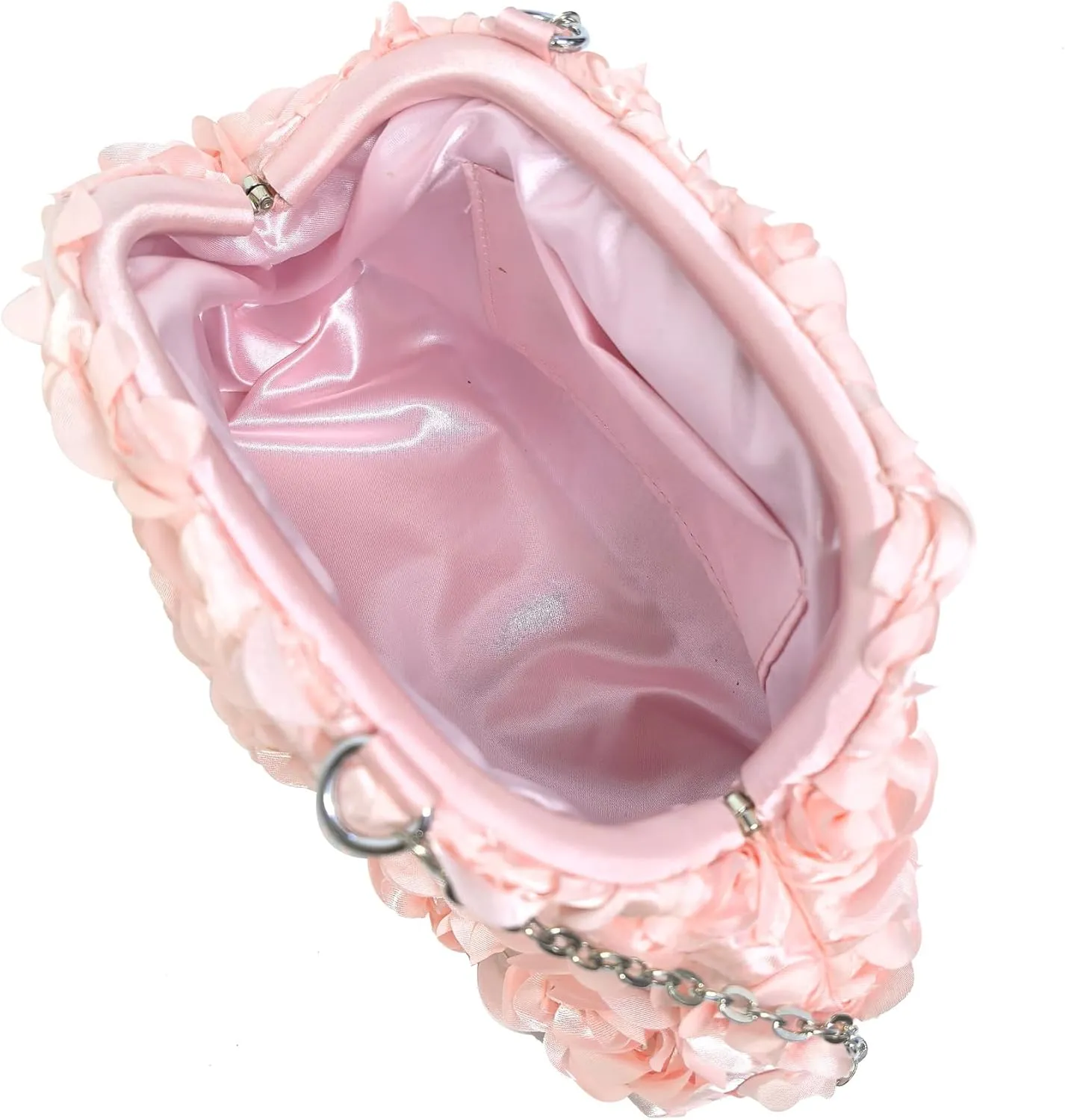 Trendy 3D Floral Clutch Purses for Women Wedding Flower Evening Handbag Party Prom Handbags Crossbody Bag 2025