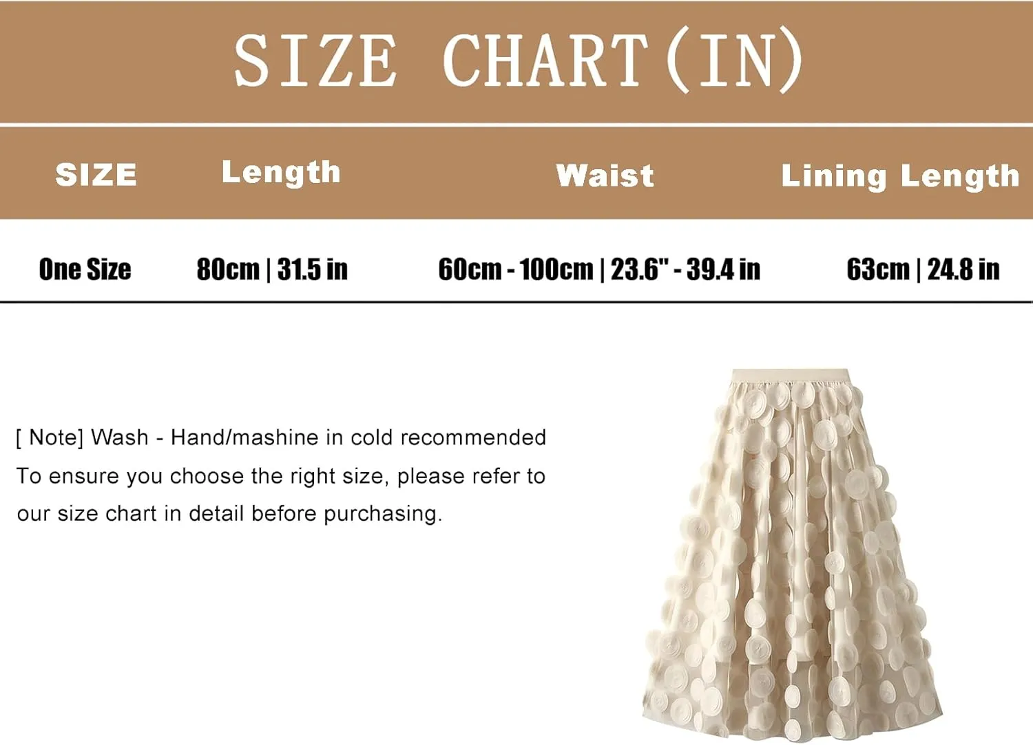 Tulle Skirt for Women 3D Polka Dot Mesh Skirts Flowy Midi A-Line Layered Bubble Wedding Guest Party Skirt