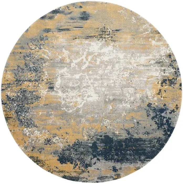 Twilight TWI22 Navy Gold Rug