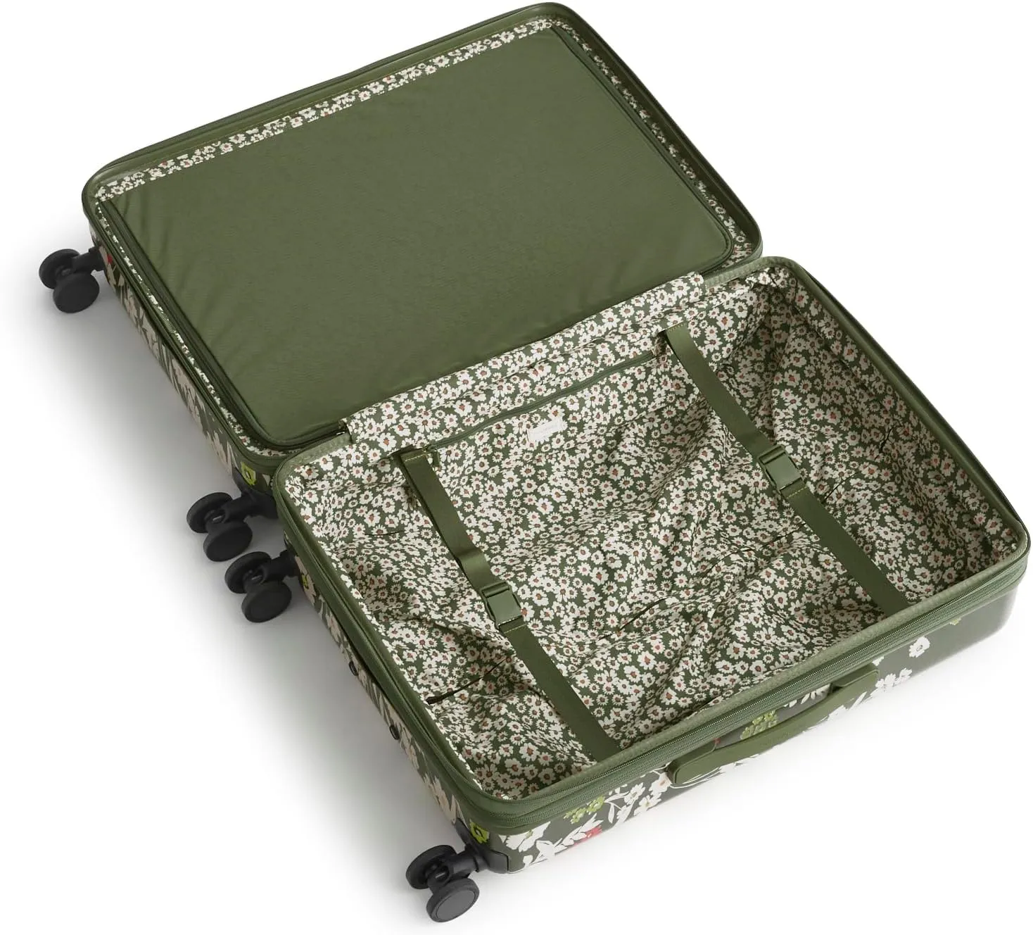 Vera Bradley Hardside 26 Inch Adair Spinner, Breezy Meadow
