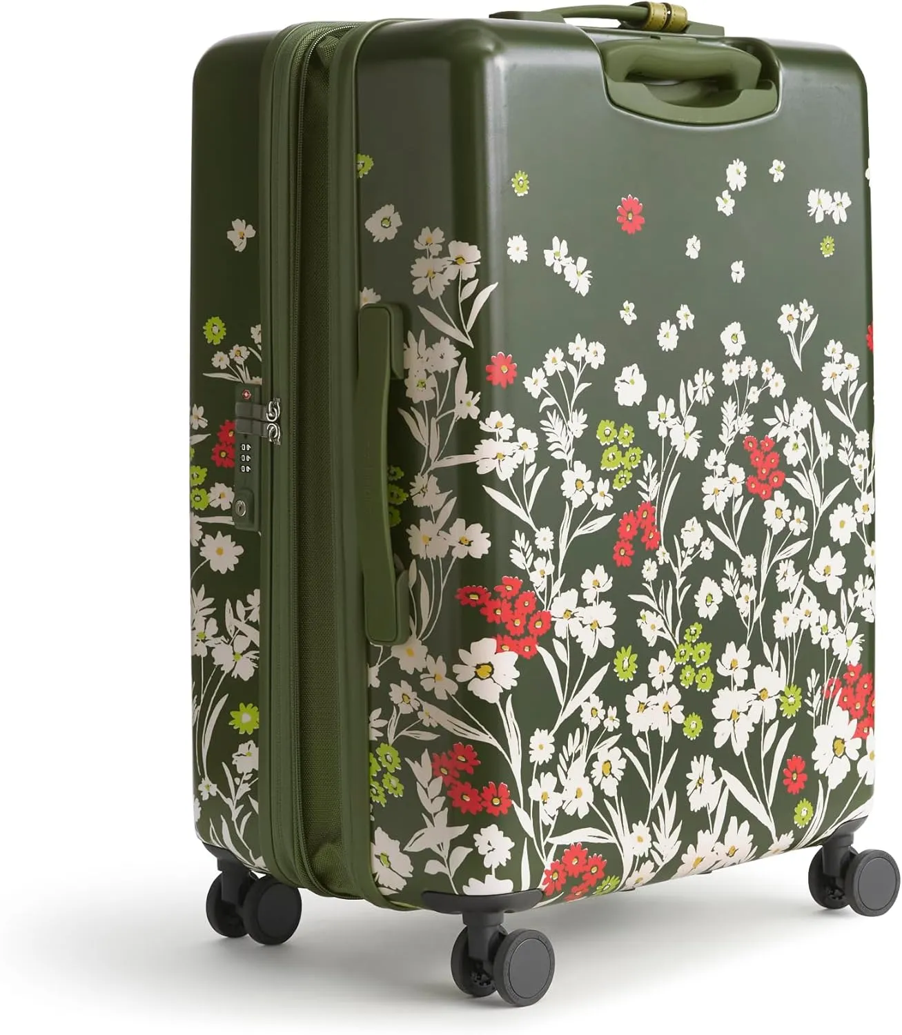 Vera Bradley Hardside 26 Inch Adair Spinner, Breezy Meadow