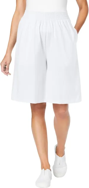 Woman Within Plus Size Split Skirt