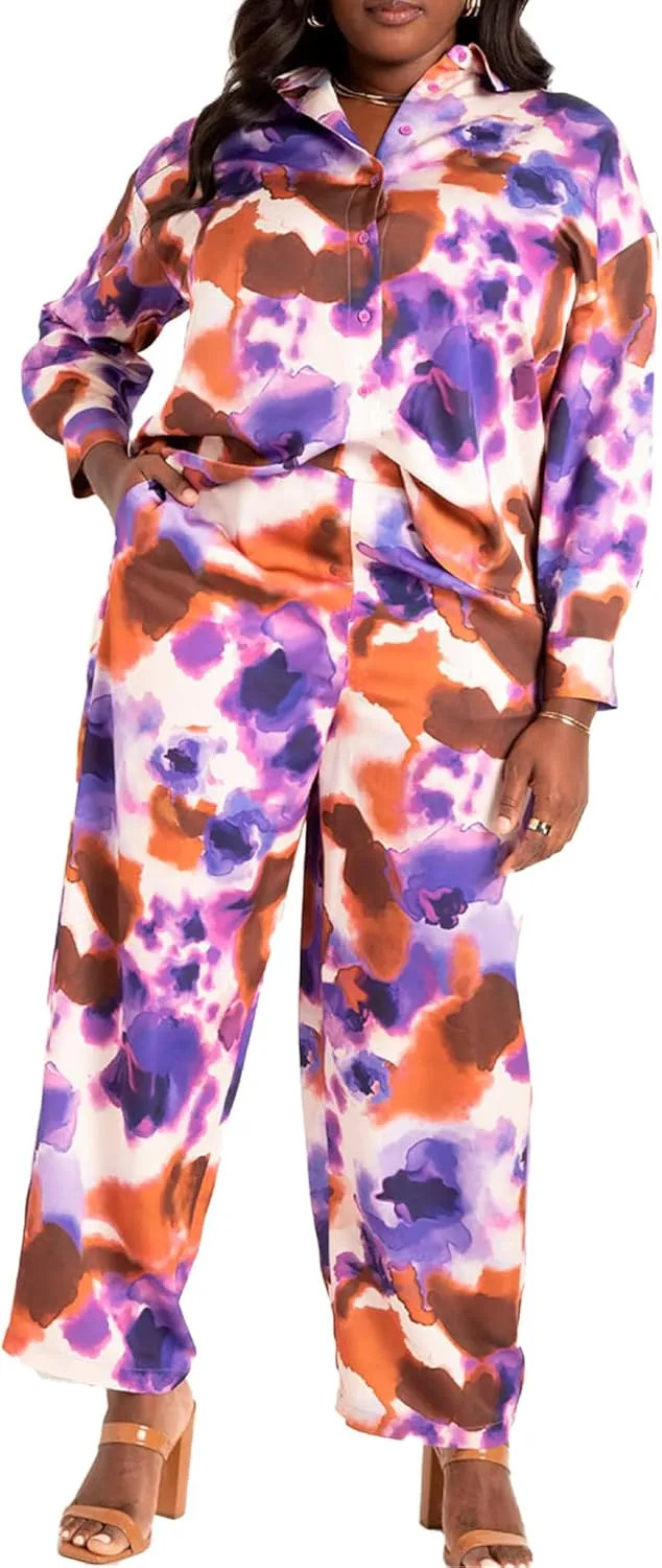 Woman Within Plus Size Split Skirt
