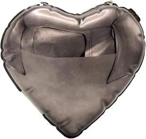 Women Cute Heart Evening Bag Romantic Acrylic Clutch Purse Dating Crossbody for Valentine's Day Night Party Reunion