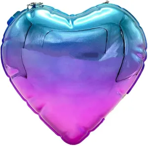 Women Cute Heart Evening Bag Romantic Acrylic Clutch Purse Dating Crossbody for Valentine's Day Night Party Reunion
