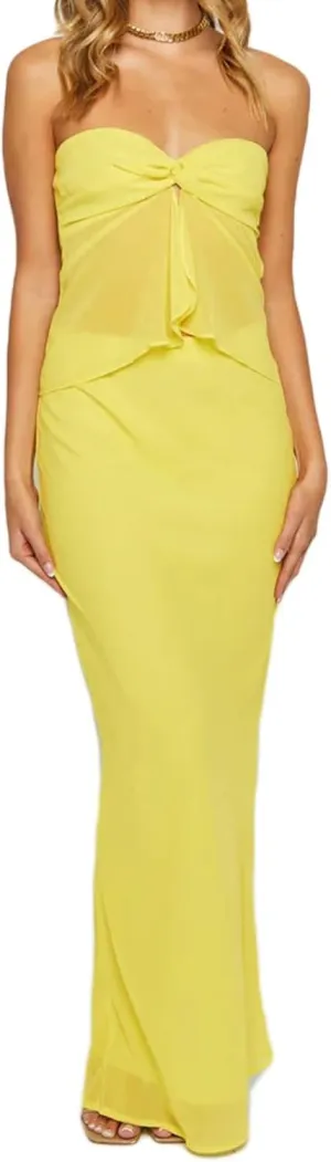 Women Y2K 2 Piece Maxi Skirt Set Strapless Crop Tube Top Ruffle Mesh Skirts Outfit Lace Trim Beach Outfit