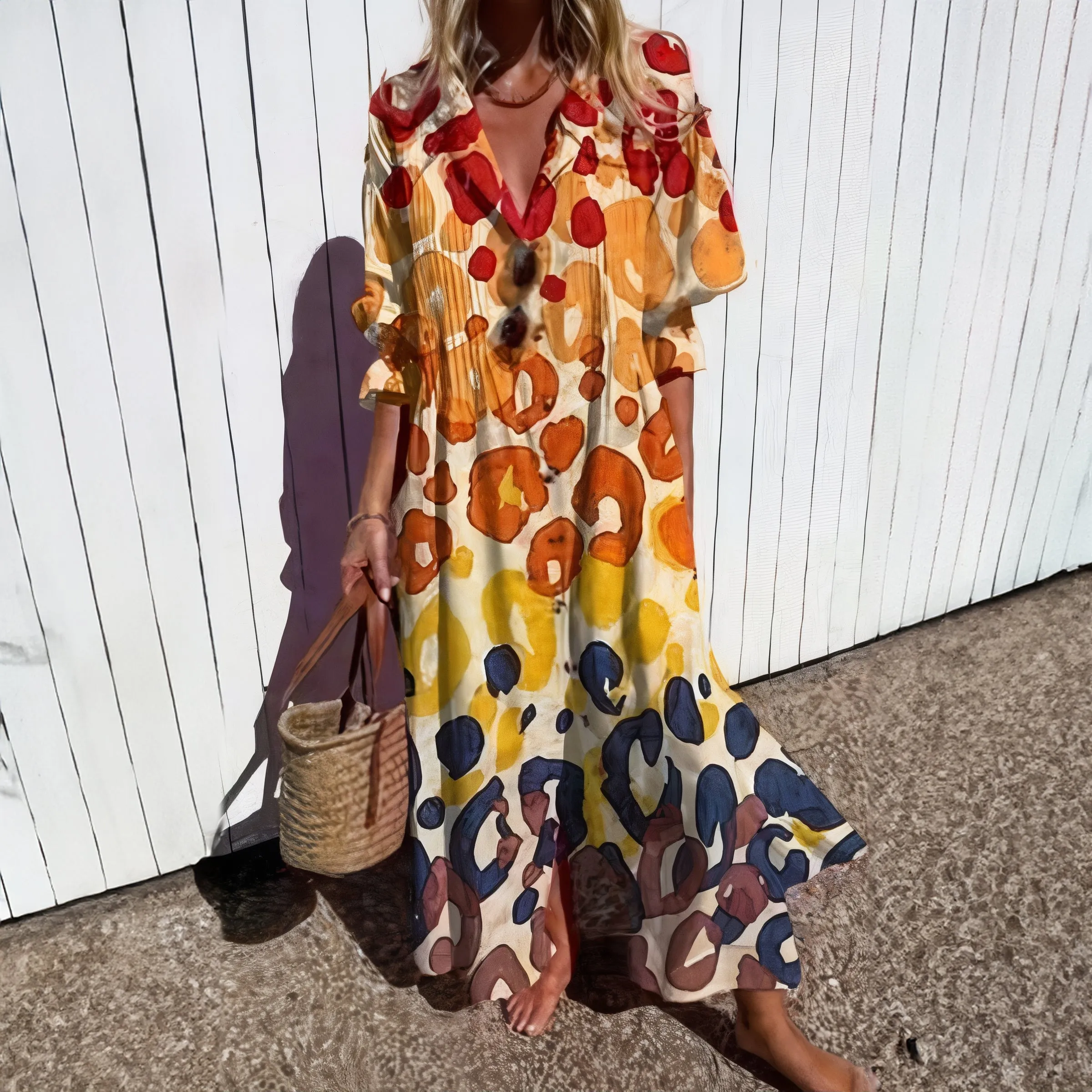 Women's Maxi Dress Bohemian Style