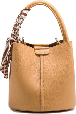 Women's Stylish Bucket Satchel Bag PU Leather Large Handbag Commuter Crossbody Shoulder Bag Designer Top Handle Pursebag1553OWOISS
