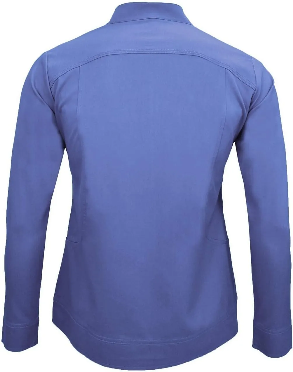 Women's Ultra Soft Front Zip Warm-Up Scrub Jacket
