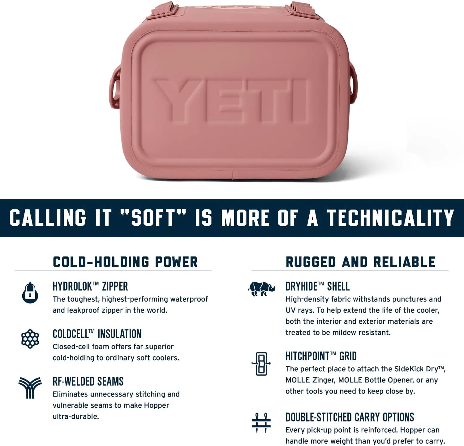 YETI Hopper Flip 8 Portable Soft Cooler
